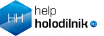 Логотип cервисного центра Help-Holodilnik