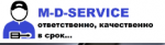 Логотип cервисного центра M-d-service