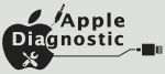 Логотип сервисного центра Apple Diagnostic