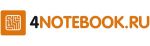 Логотип cервисного центра 4notebook.ru