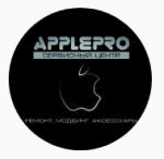 Логотип сервисного центра Applepro