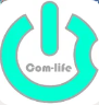 Логотип сервисного центра Com-life