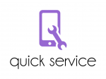 Логотип сервисного центра Quick service