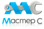 Логотип cервисного центра 100macterov