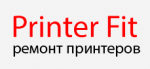 Логотип сервисного центра Принтер Фит