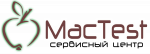 Логотип сервисного центра MacTest