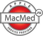 Логотип сервисного центра MacMed