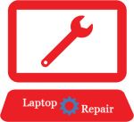 Логотип сервисного центра Laptop-Repair