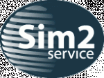 Логотип сервисного центра Сим2 сервис