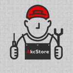 Логотип сервисного центра AkcStore